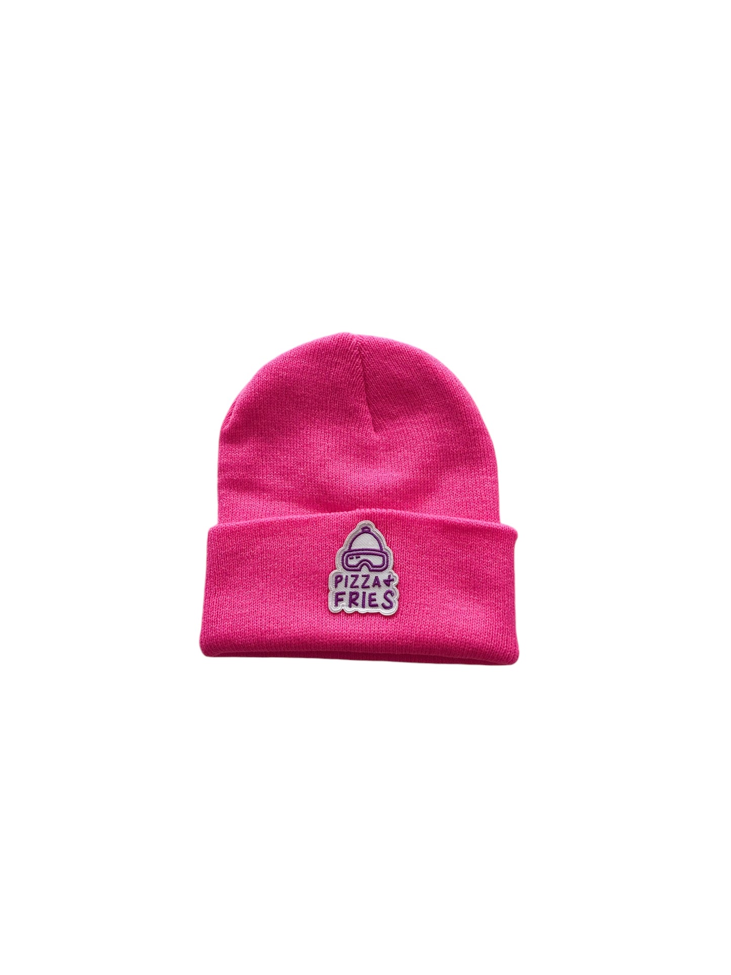 pizza & fries Patch Beanie