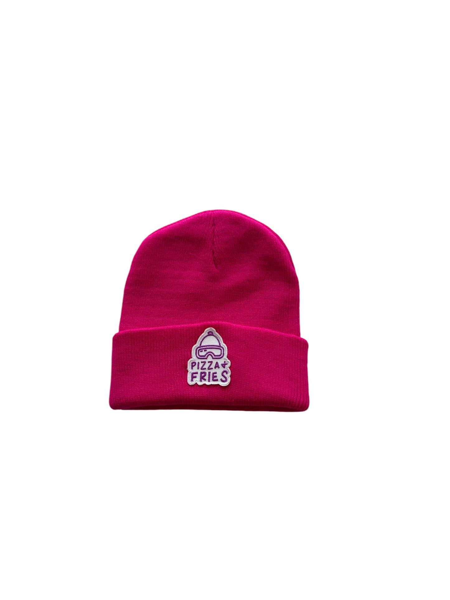 pizza & fries Patch Beanie