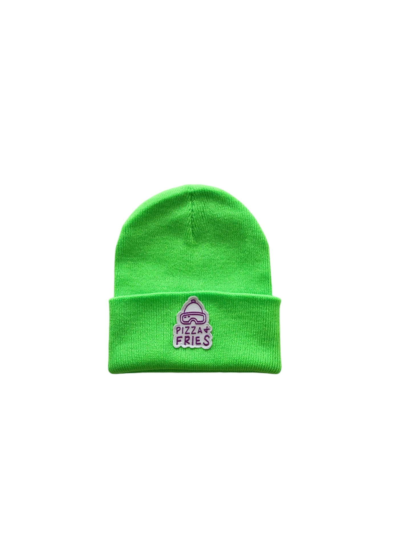 pizza & fries Patch Beanie